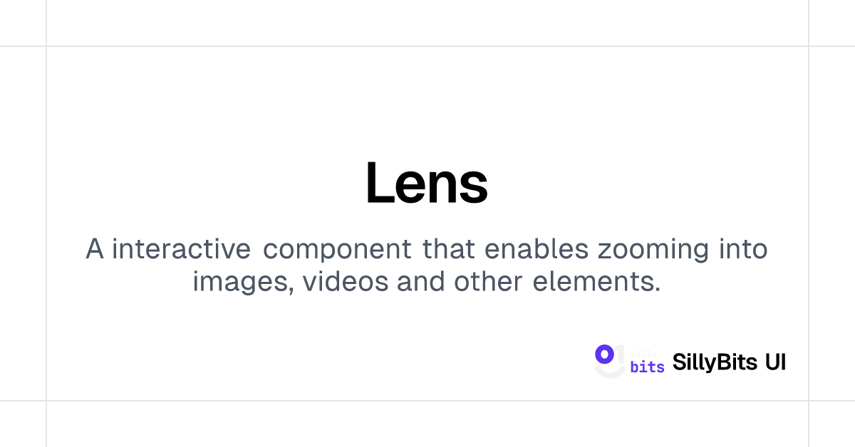 Lens | SillyBits UI