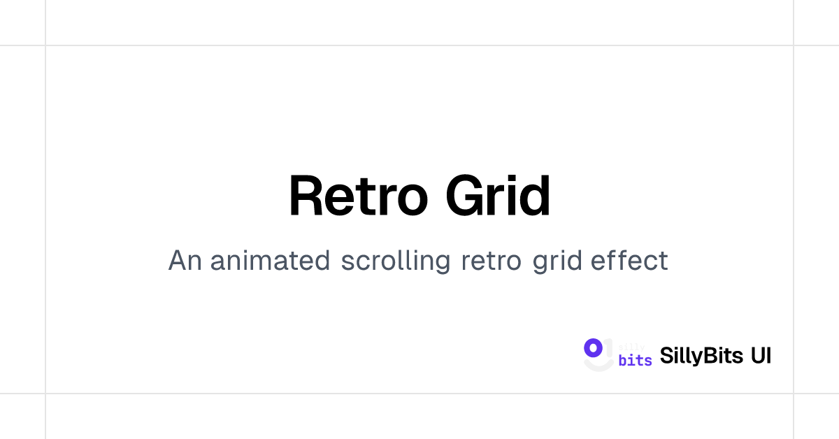 Retro Grid | SillyBits UI
